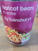 sainsburys haricot beans in water - Producto