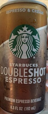 Calories in  Starbucks Double Shot Espresso
