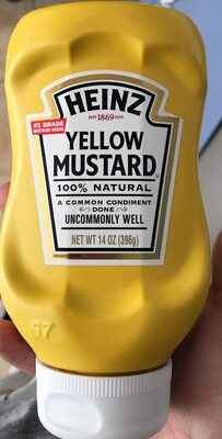 100% Natural Yellow Mustard - Product