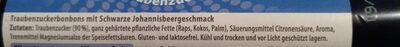 Schwarze Johannesbeere Traubenzucker - Ingrédients - de