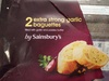 2 extra strong garlic baguettes - Producto