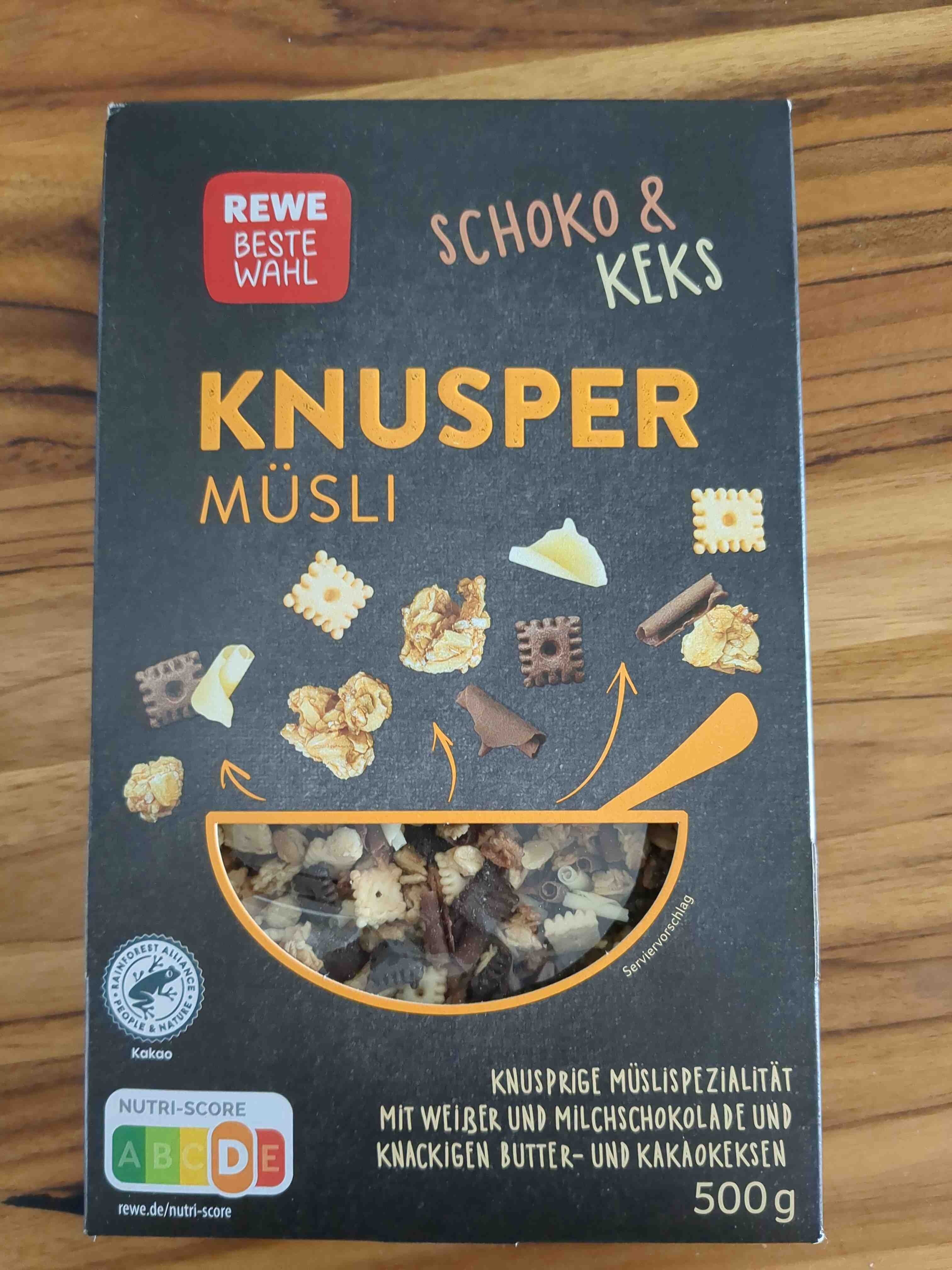 Knusper Müsli Schoko & Keks - Produkt - en