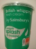 British whipping fresh cream - Product