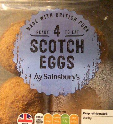 Calories in Sainsbury’S Scotch Eggs
