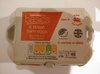 6 British barn eggs - Product