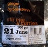 ginger stir fries & curries - Product