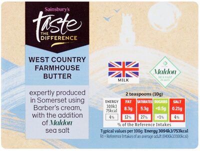 West Country Farmhouse Butter - Product