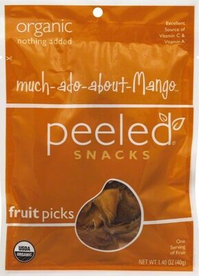 Much ado about mango peeled dried mango - Product
