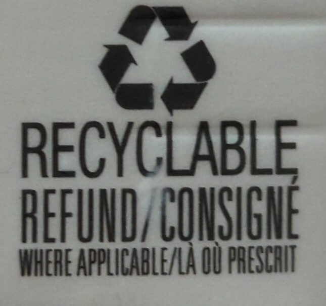 Organic Orange Juice - Recycling instructions and/or packaging information - fr