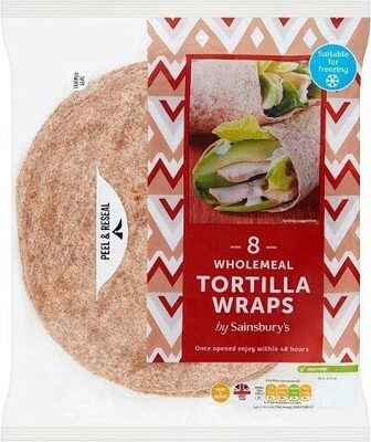 Wholemeal Tortilla Wraps - Produit