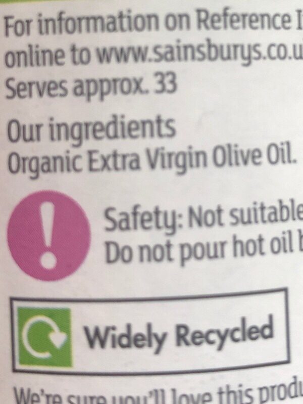 Extra virgin olive oil - Ingredients