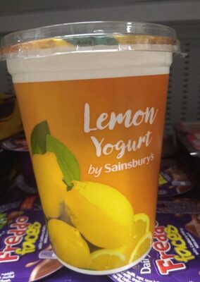 Sainsbury lemon yogurt - Producte - es