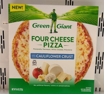 Four cheese pizza with cauliflower crust - Product