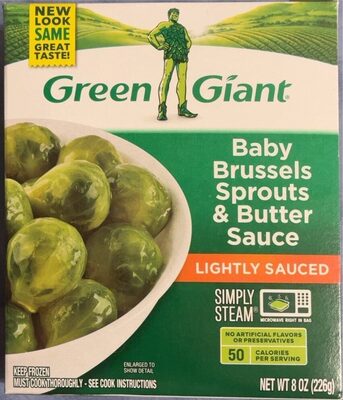 Baby Brussels Sprouts & Butter Sauce - Product