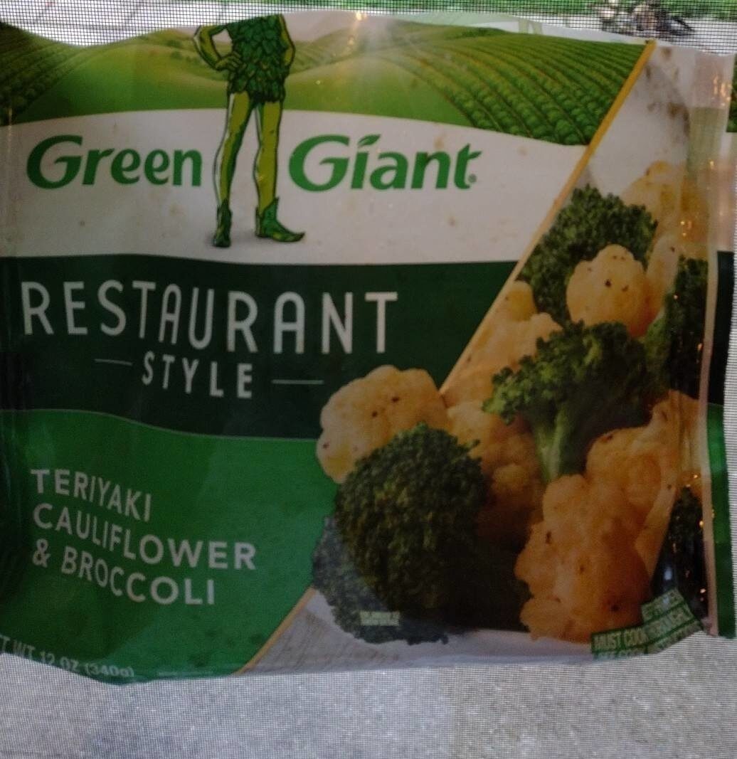 Restaurant Style Teriyaki Cauliflower and Broccoli - Product