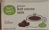 Instant hot cocoa mix - Producto