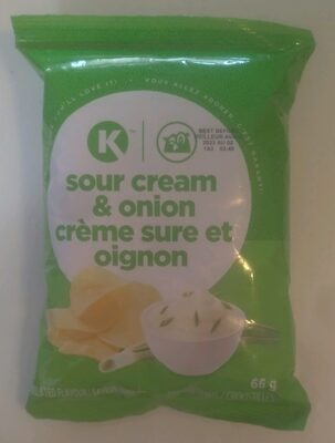 Sour Cream & Onion Potato Chips - Producte - en