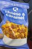 Cheese and caramel flavored popcorn - Producto