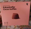 Cocoa truffles - Producto
