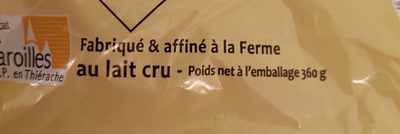 Maroilles fermier - Ingredients - fr
