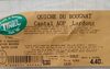 Quiche du bougnat Cantal AOP lardons - Produit