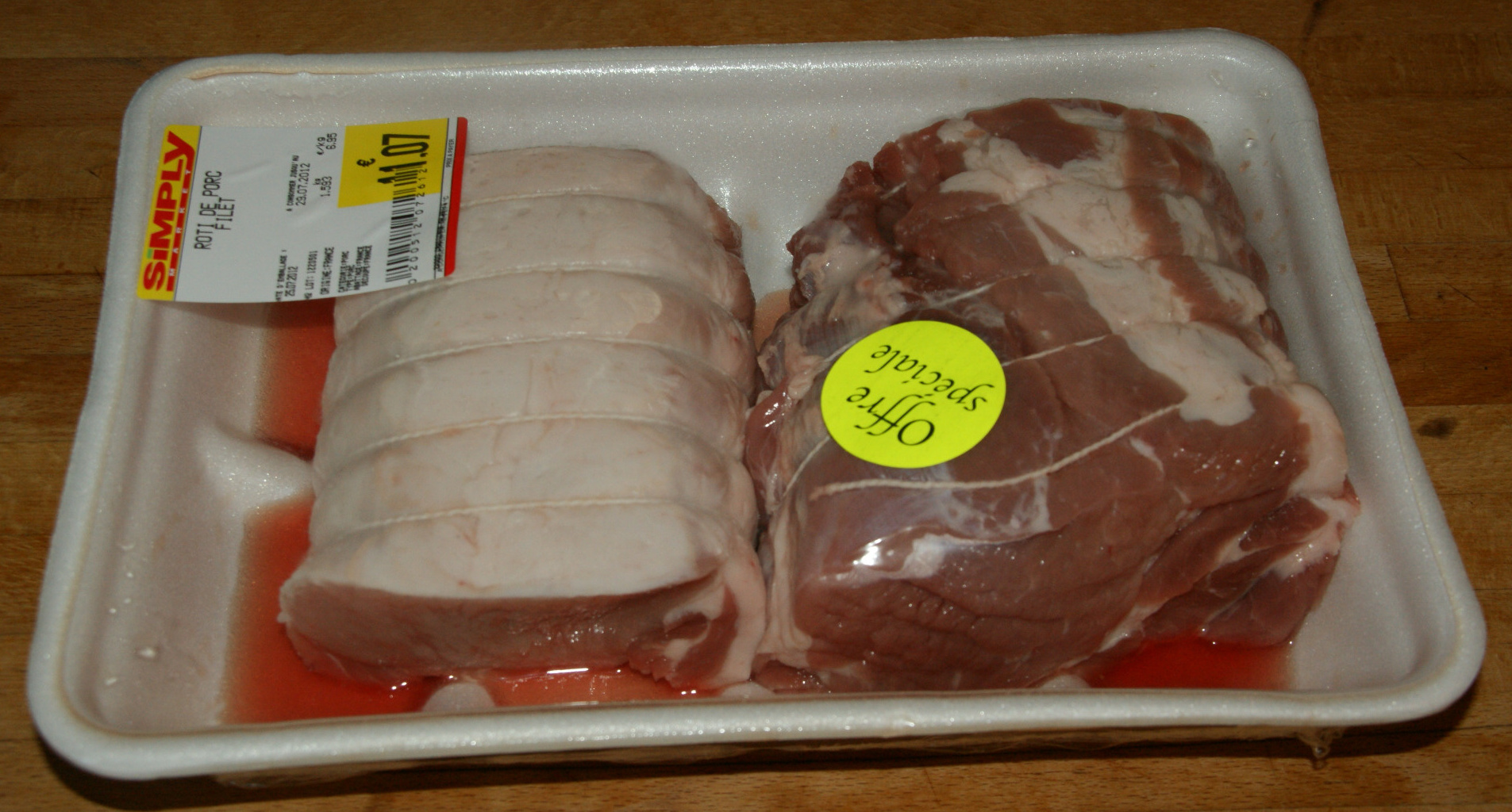 Rôti de porc dans le filet - Produto - fr