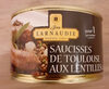 Saucisses de Toulouse aux lentilles - Product