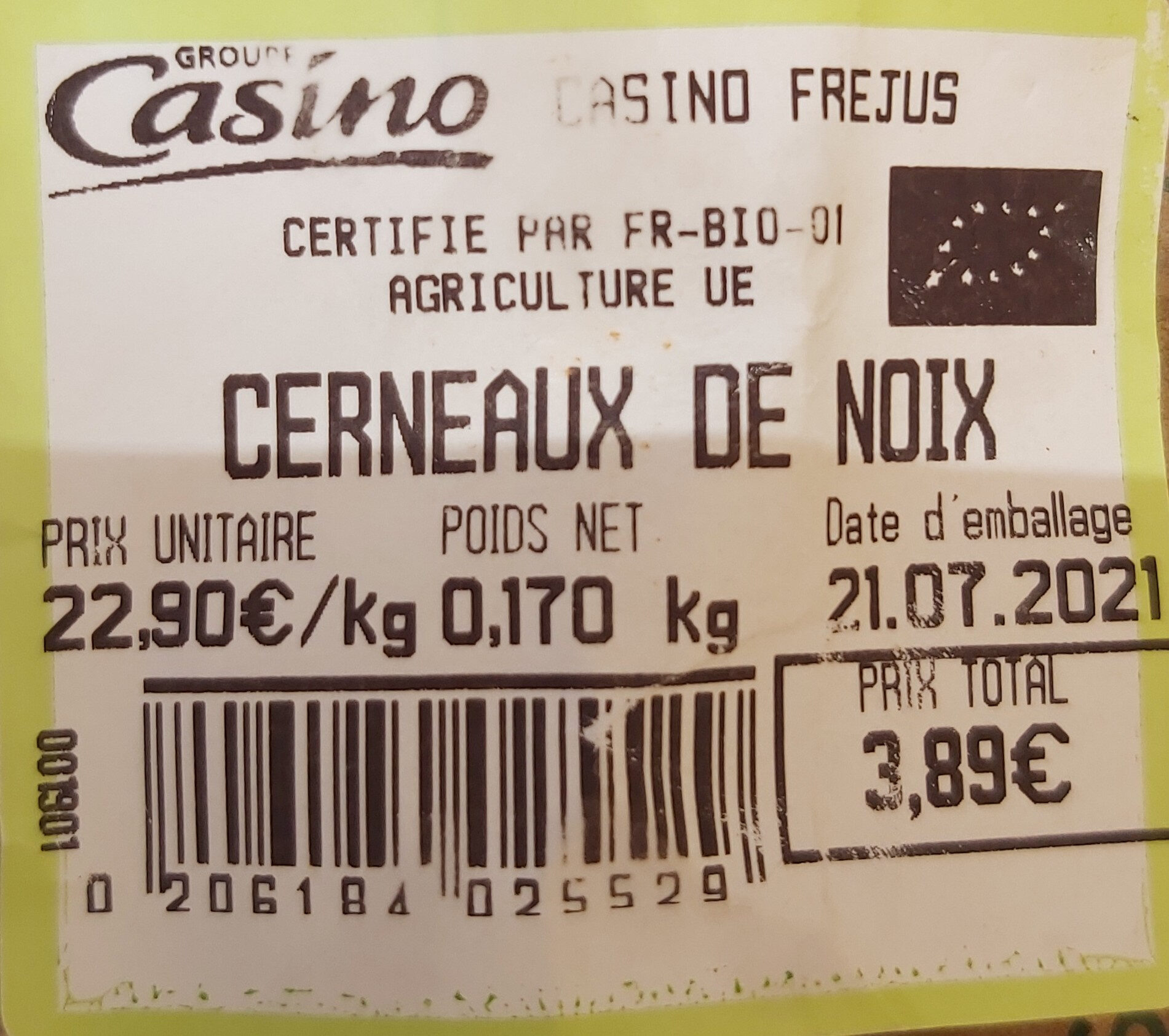Cerneaux de Noix - Ingredients - fr