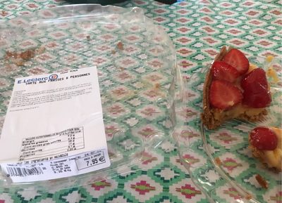 Tarte aux fraises - Produit