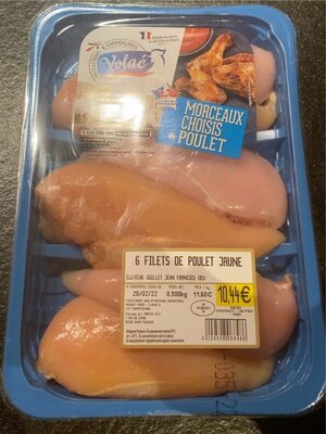 6 filets de poulet jaune - Prodotto - fr