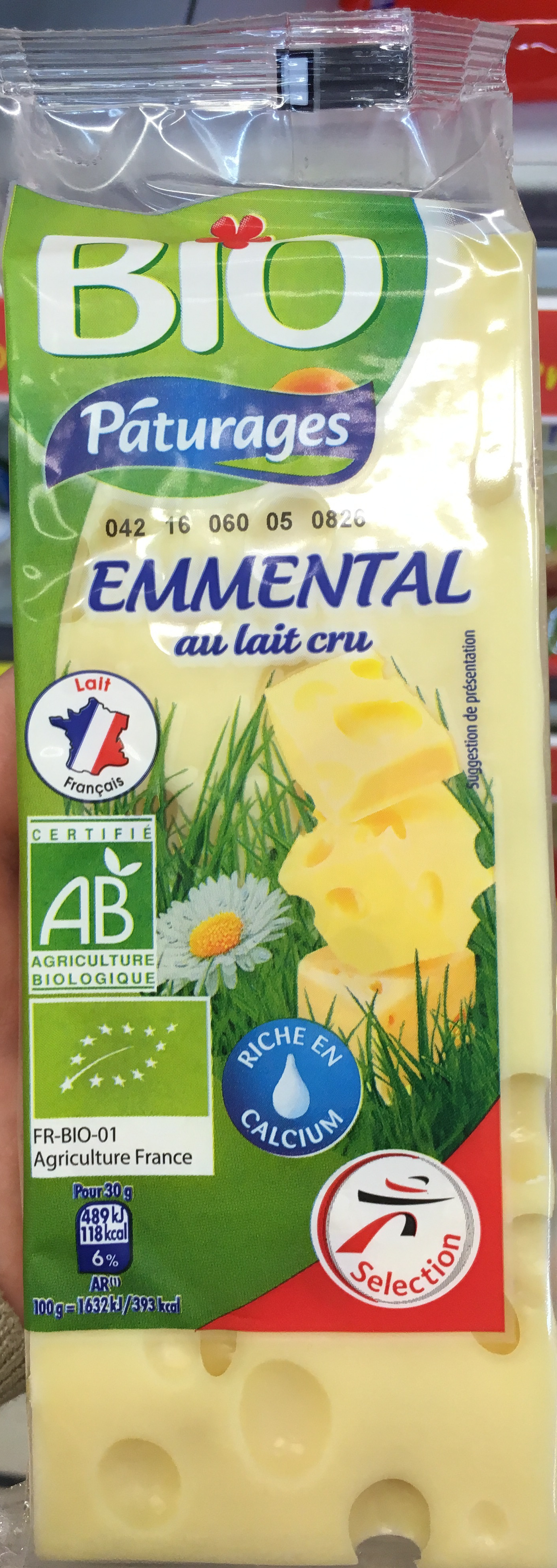 Emmental au lait cru - Product - fr