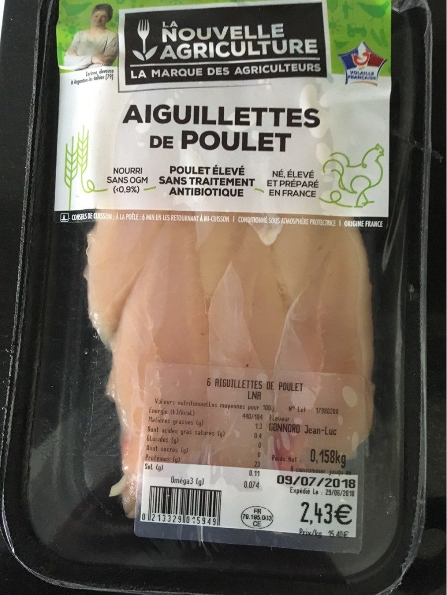 Auguillettes de poulet - Product - fr