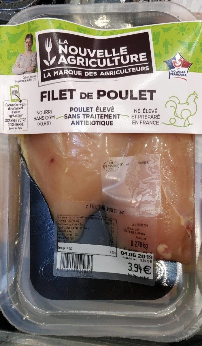Filet de poulet - Product - fr