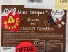 Mini beignets fourrés aux chocolats noisettes - Product