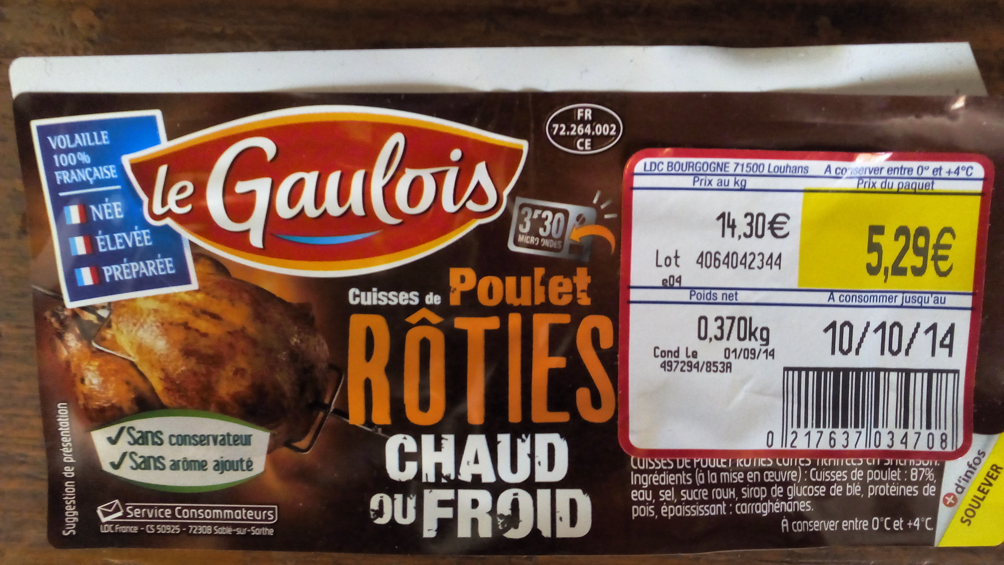 Cuisses de Poulet Rôties - Produkt - fr