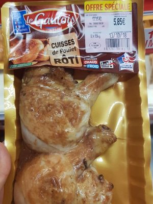 Cuisses de poulet roti - Produit