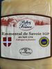 Emmental de Savoie IGP - Produkt