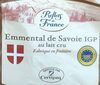 Emmental de Savoie IGP - Producto