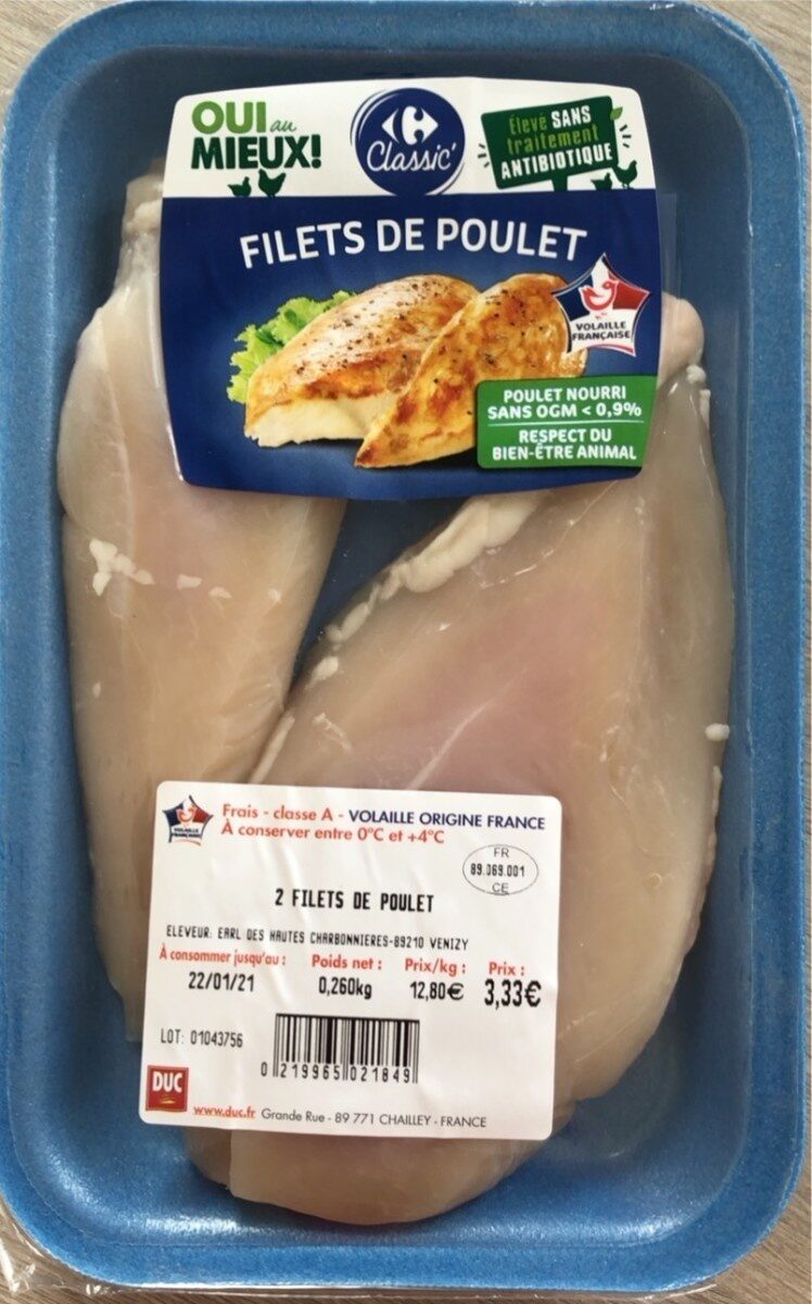 Filet de poulet - Product - fr