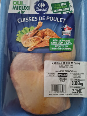 cuisses de poulet - Product - fr