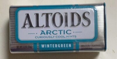 Calories in Mars, Wrigley Altoids Arctic Wintergreen Mints