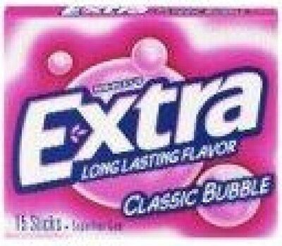 Wrigley's Extra Classic Bubble Sugarfree Gum - 15 CT - Product - en