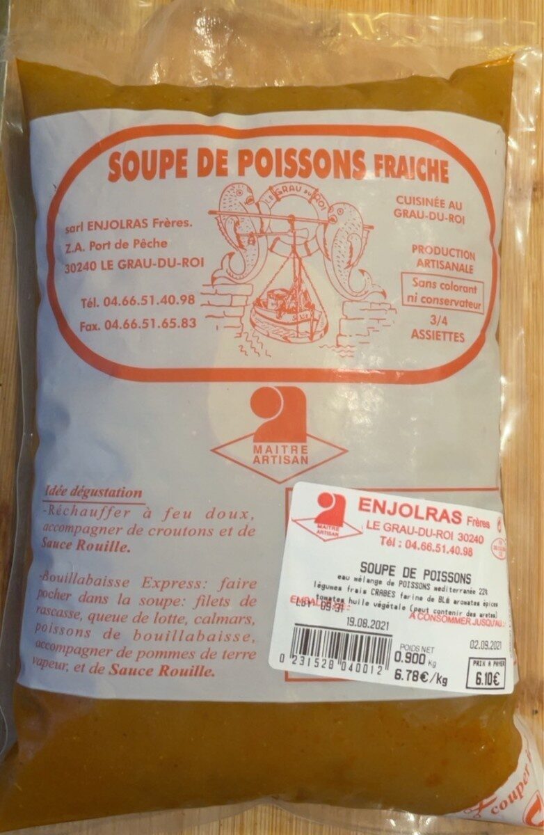 Soupe de poisson - Product - fr