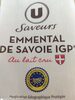 Emmental de Savoie IGP - Product