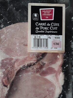 Carrė de côtes de porc cuit - Product - fr