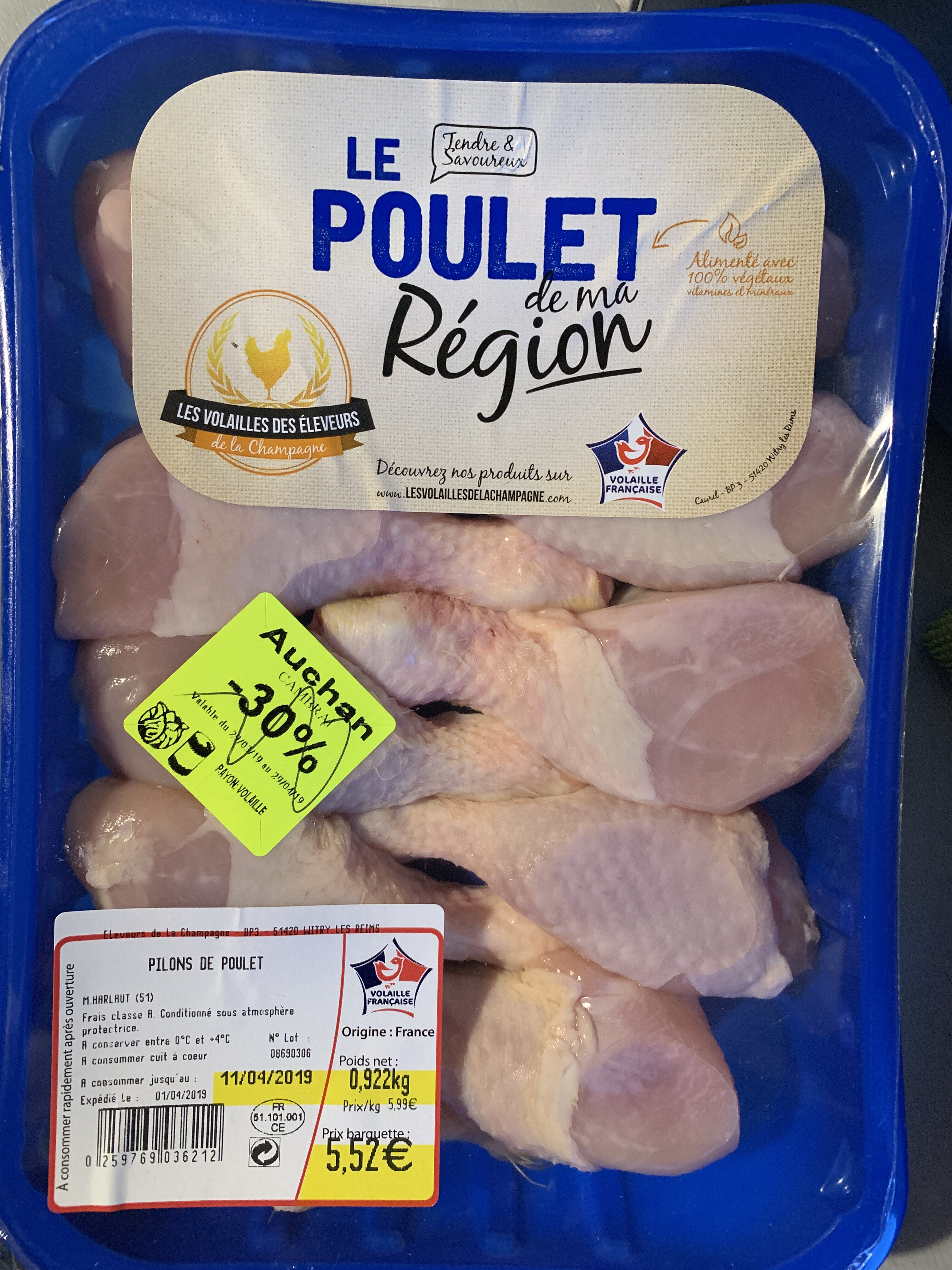 Le poulet de ma région - Product - fr