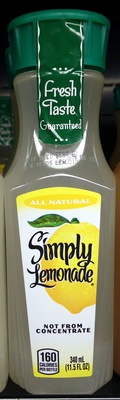 11% lemon juice - Producto - en