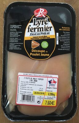 Filet de poulet jaune fermier - Product - fr