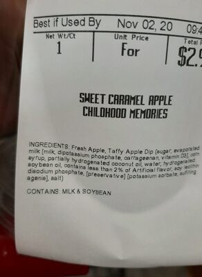 Sweet Caramel Apple - Product