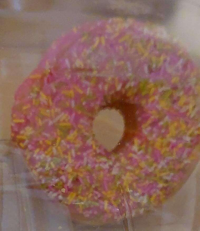 Pink Iced Ring Doughnuts 4pk - Product